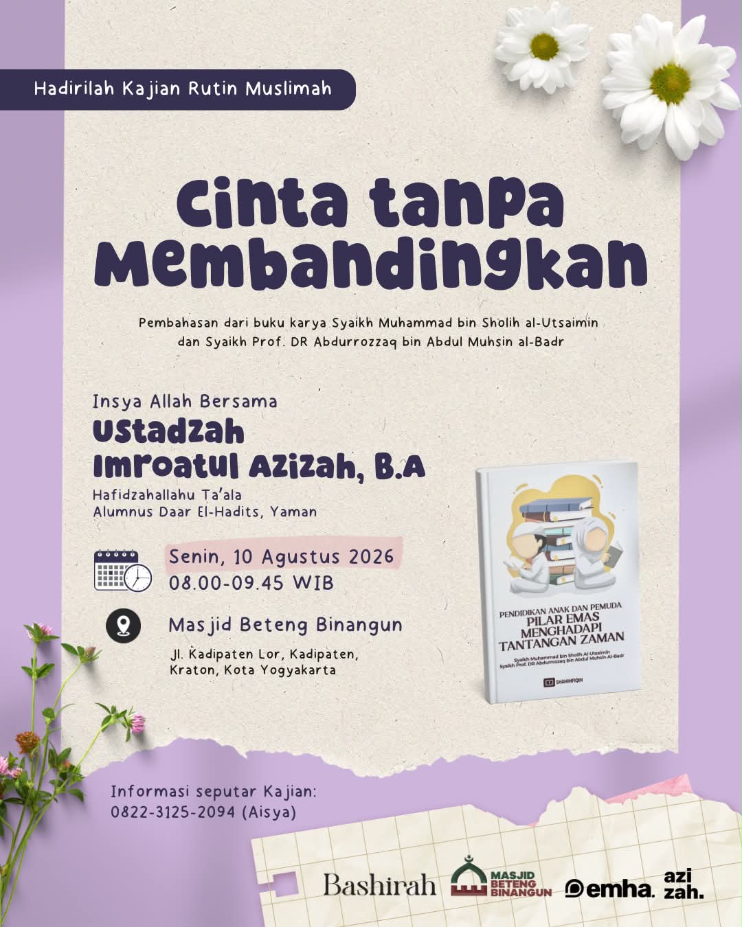 Poster Cinta Tanpa Membandingkan