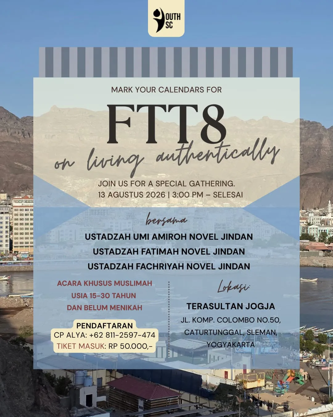 Poster FTT8 on Living Authentically